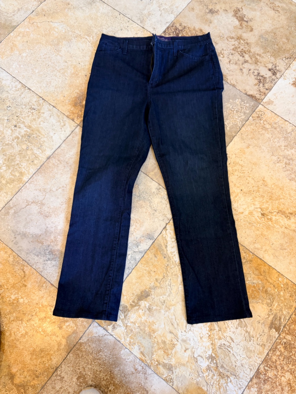 Not Your Daughter’s Dark Blue Straight-Leg Jeans